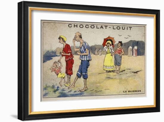 La Maigreur-null-Framed Giclee Print