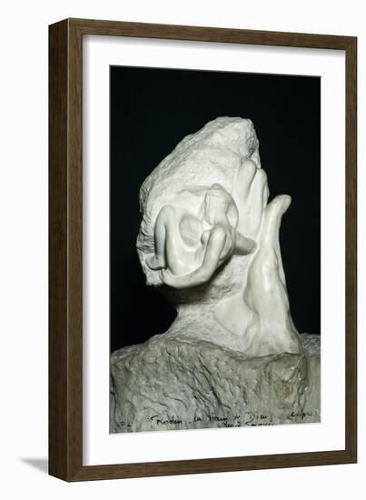 La main de dieu ou la création. Le couple-Auguste Rodin-Framed Giclee Print