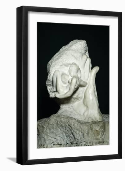 La main de dieu ou la création. Le couple-Auguste Rodin-Framed Giclee Print