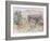 La Maison a Travers Les Roses, circa 1925-26-Claude Monet-Framed Giclee Print