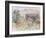 La Maison a Travers Les Roses, circa 1925-26-Claude Monet-Framed Giclee Print