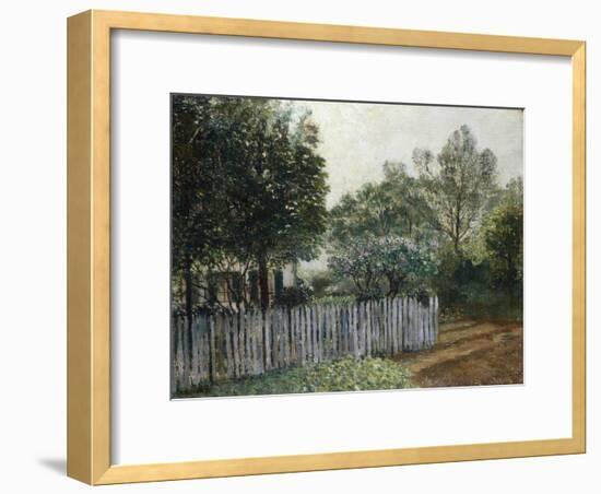 La Maison dans les Arbres, 1880-Gustave Caillebotte-Framed Giclee Print