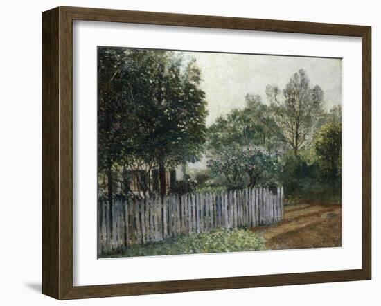 La Maison dans les Arbres, 1880-Gustave Caillebotte-Framed Giclee Print