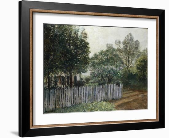 La Maison dans les Arbres, 1880-Gustave Caillebotte-Framed Giclee Print