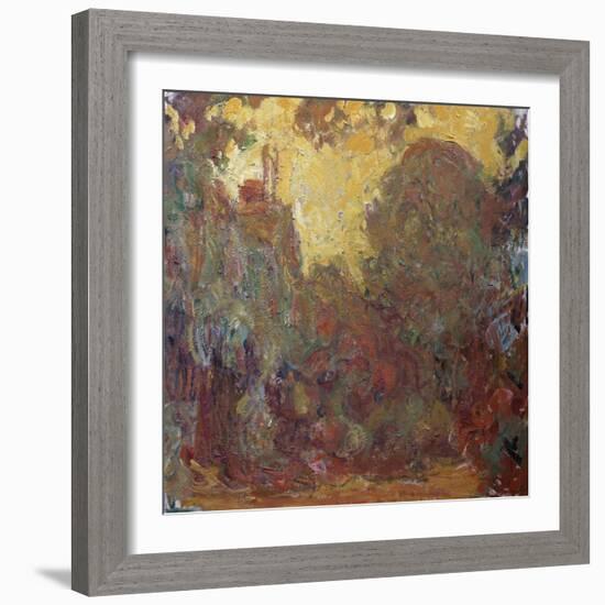 La Maison de Giverny-Claude Monet-Framed Giclee Print