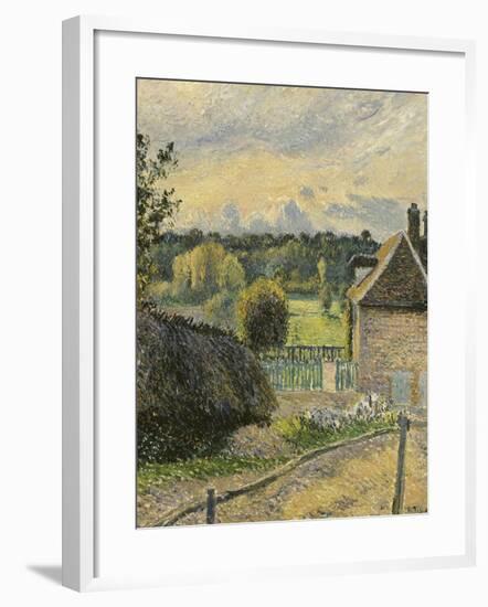 La Maison de la folie à Eragny-Camille Pissarro-Framed Giclee Print