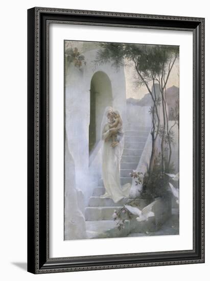 La Maison de la Vierge-Guillaume Dubufe-Framed Giclee Print