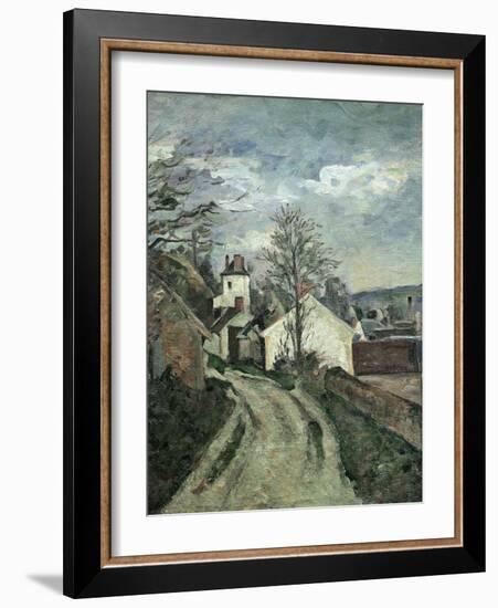 La Maison Du Docteur Gachet À Auvers (Doctor Gachet's House, Auvers, France), C. 1873-Paul Cézanne-Framed Giclee Print