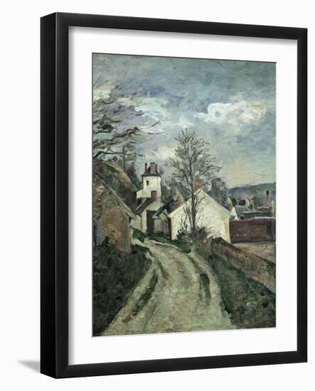 La Maison Du Docteur Gachet À Auvers (Doctor Gachet's House, Auvers, France), C. 1873-Paul Cézanne-Framed Giclee Print