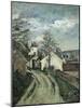 La Maison Du Docteur Gachet À Auvers (Doctor Gachet's House, Auvers, France), C. 1873-Paul Cézanne-Mounted Giclee Print