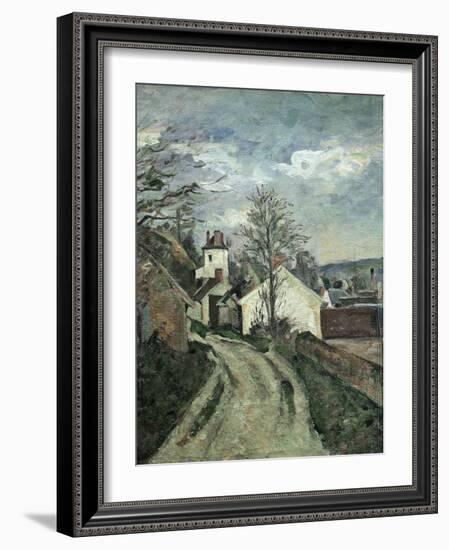 La Maison Du Docteur Gachet À Auvers (Doctor Gachet's House, Auvers, France), C. 1873-Paul Cézanne-Framed Giclee Print