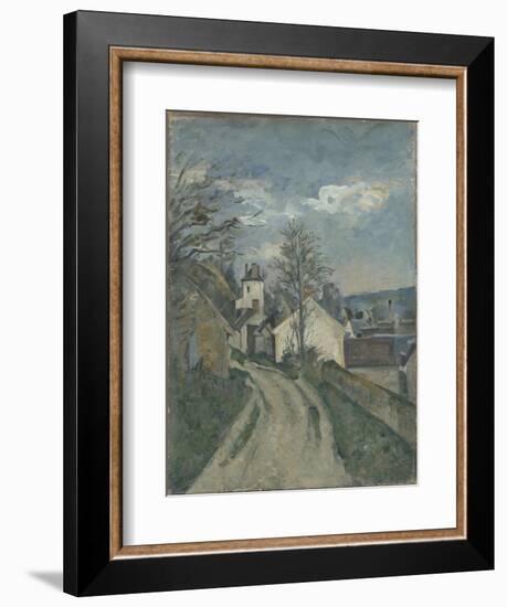 La maison du Dr Gachet à Auvers-Paul Cézanne-Framed Giclee Print