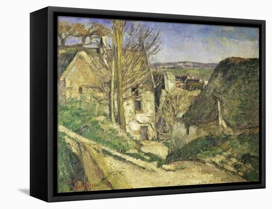 La Maison Du Pendu (Auvers-Sur-Oise), 1873-Paul Cézanne-Framed Premier Image Canvas