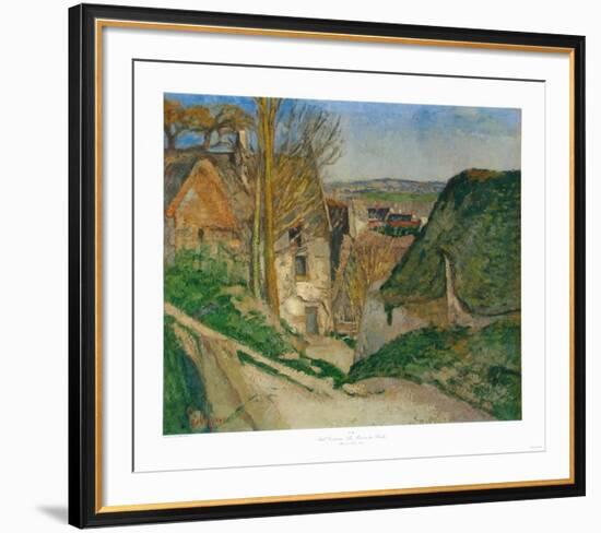 La Maison du Pendu-Paul Cézanne-Framed Collectable Print