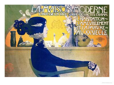 La Maison Moderne Circa 1902 Giclee Print Manuel Orazi Art Com