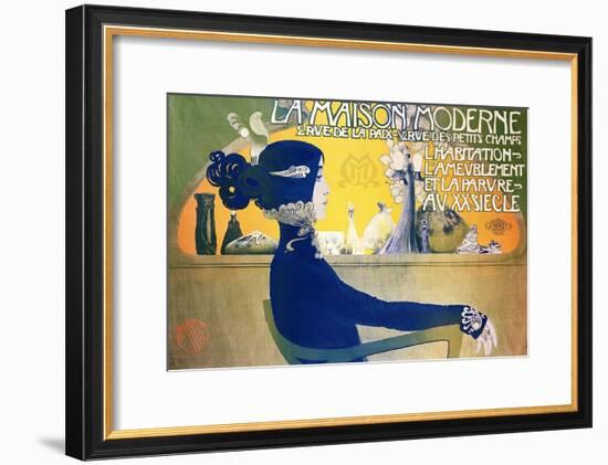 La Maison Moderne, circa 1902-Manuel Orazi-Framed Giclee Print