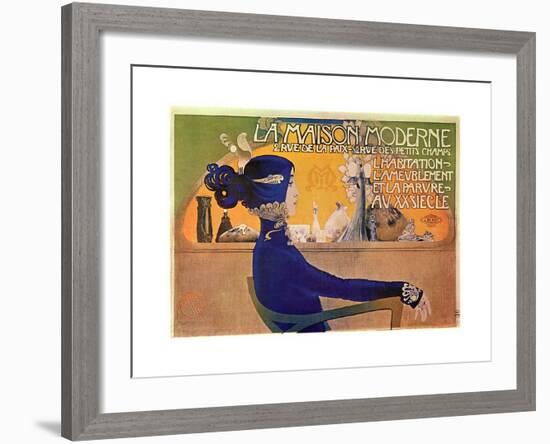 La Maison Moderne-Manuel Orazi-Framed Art Print