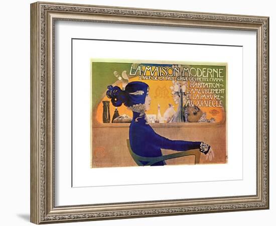 La Maison Moderne-Manuel Orazi-Framed Art Print