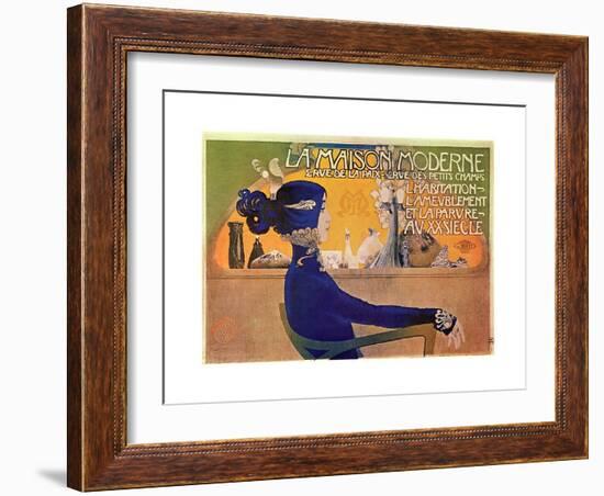 La Maison Moderne-Manuel Orazi-Framed Art Print