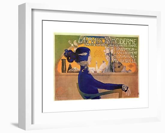 La Maison Moderne-Manuel Orazi-Framed Art Print