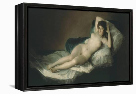 La Maja Desnuda, the Nude Maja, 1797-1800-Francisco de Goya-Framed Premier Image Canvas