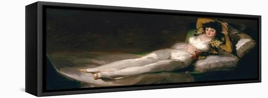 La Maja Vestida, the Clothed Maja, 1800-08-Francisco de Goya-Framed Premier Image Canvas