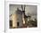 La Mancha Windmills, Consuegra, Castile-La Mancha Region, Spain-Walter Bibikow-Framed Photographic Print