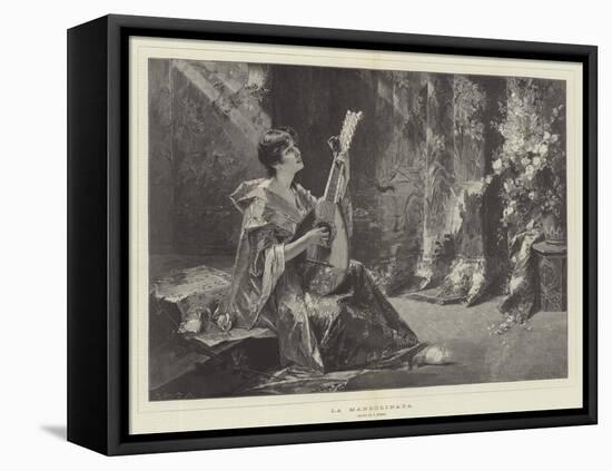 La Mandolinata-Conrad Kiesel-Framed Premier Image Canvas