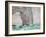 La Manneporte a Etretat, C.1883-85-Claude Monet-Framed Giclee Print