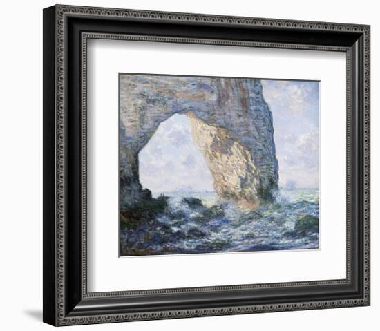 La Manneporte (Etretat), 1883-Claude Monet-Framed Art Print