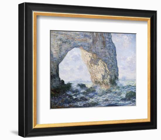 La Manneporte (Etretat), 1883-Claude Monet-Framed Art Print