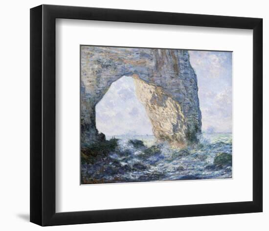 La Manneporte (Etretat), 1883-Claude Monet-Framed Art Print
