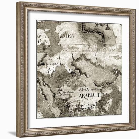 La Mappa II-Alan Blaustein-Framed Photographic Print