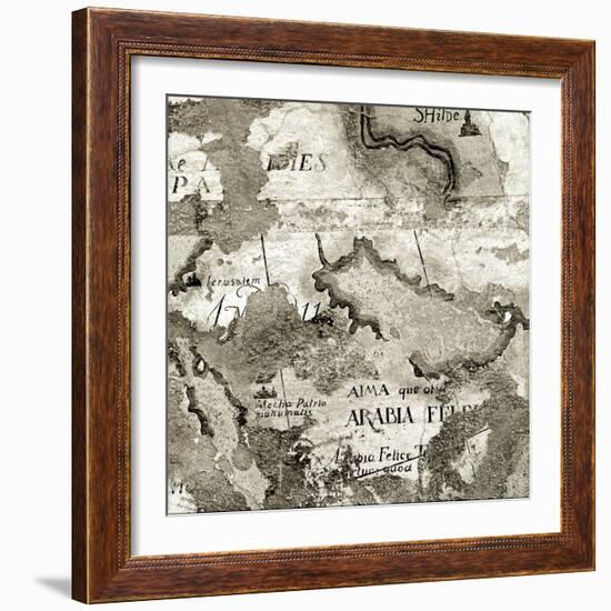 La Mappa II-Alan Blaustein-Framed Photographic Print