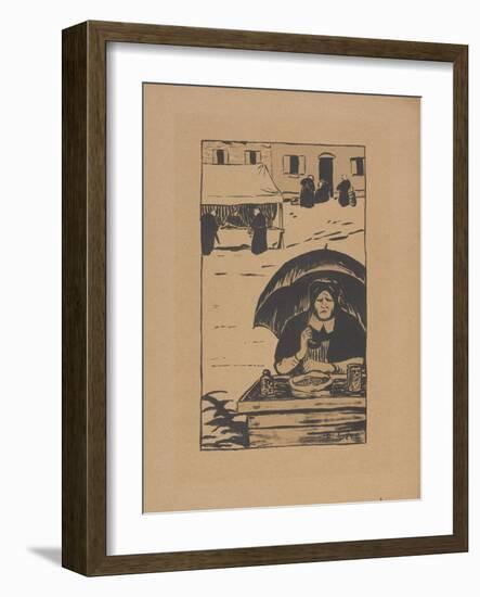 La Marchande Ambulante (The Street Vendor) 1895-Paul Serusier-Framed Giclee Print