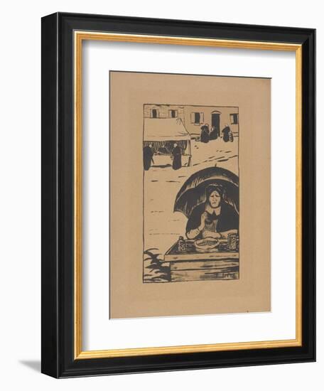 La Marchande Ambulante (The Street Vendor) 1895-Paul Serusier-Framed Giclee Print