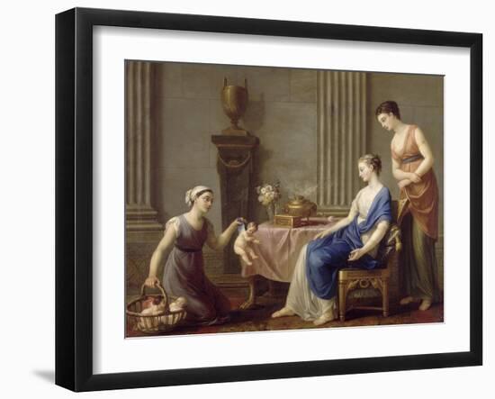 La Marchande d'Amours-Joseph Marie Vien-Framed Giclee Print