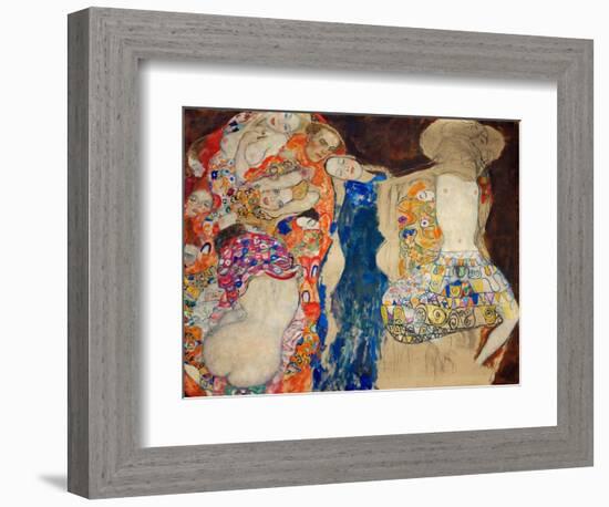 La Mariee - the Bride - Klimt, Gustav (1862-1918) - 1918 - Oil on Canvas - 165X191 - Oesterreichisc-Gustav Klimt-Framed Giclee Print
