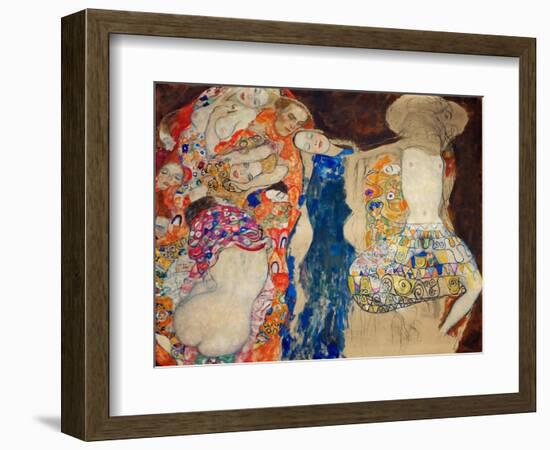 La Mariee - the Bride - Klimt, Gustav (1862-1918) - 1918 - Oil on Canvas - 165X191 - Oesterreichisc-Gustav Klimt-Framed Giclee Print