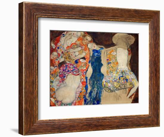 La Mariee - the Bride - Klimt, Gustav (1862-1918) - 1918 - Oil on Canvas - 165X191 - Oesterreichisc-Gustav Klimt-Framed Giclee Print