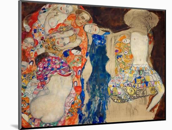 La Mariee - the Bride - Klimt, Gustav (1862-1918) - 1918 - Oil on Canvas - 165X191 - Oesterreichisc-Gustav Klimt-Mounted Giclee Print