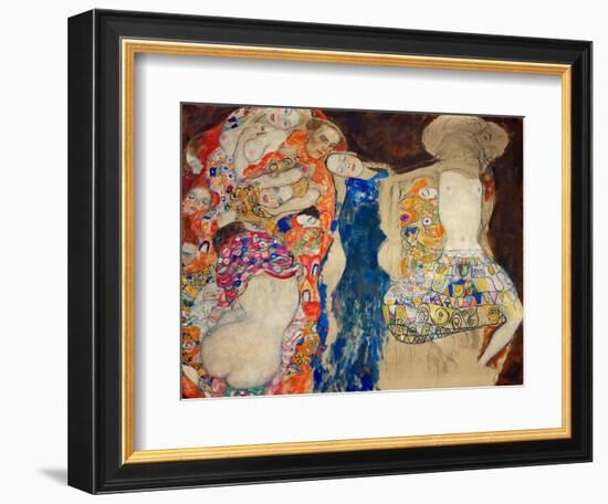 La Mariee - the Bride - Klimt, Gustav (1862-1918) - 1918 - Oil on Canvas - 165X191 - Oesterreichisc-Gustav Klimt-Framed Giclee Print