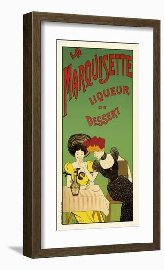 La marquisette liqueur de dessert-Leonetto Cappiello-Framed Art Print