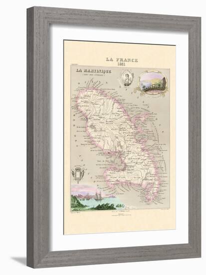 La Martinique-Alexandre Vuillemin-Framed Art Print