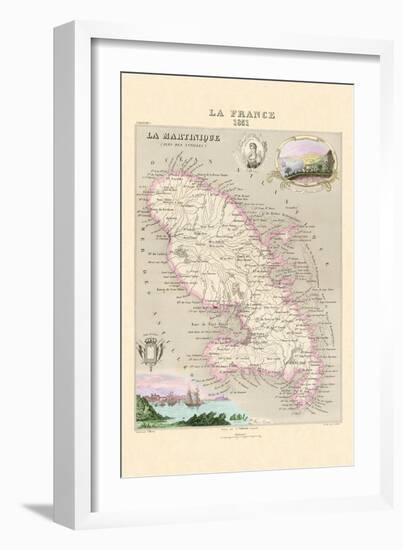 La Martinique-Alexandre Vuillemin-Framed Art Print