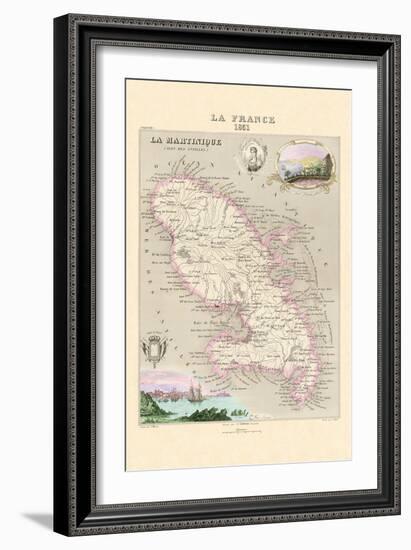 La Martinique-Alexandre Vuillemin-Framed Art Print