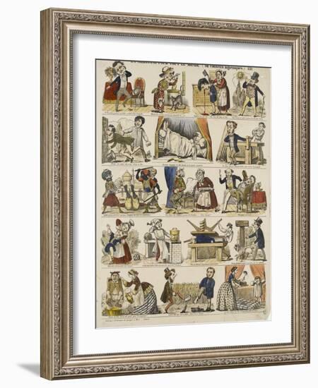 La médecine pour tout le monde ou conseils hygiéniques-null-Framed Giclee Print