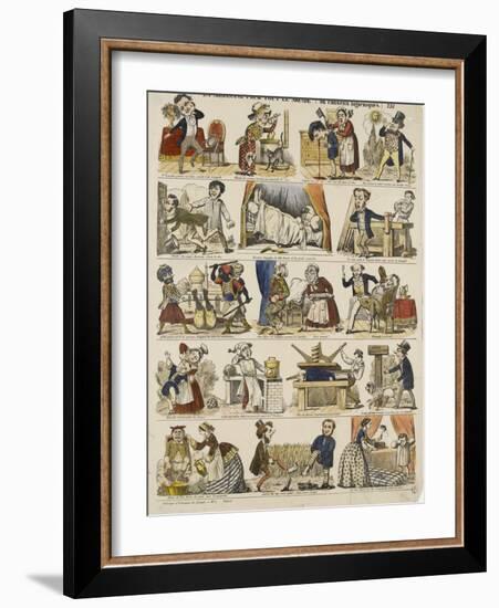 La médecine pour tout le monde ou conseils hygiéniques-null-Framed Giclee Print