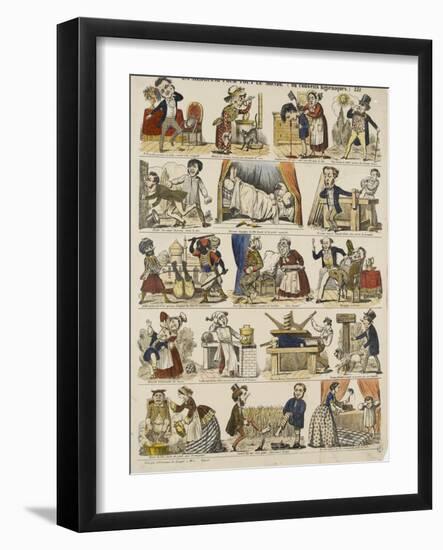 La médecine pour tout le monde ou conseils hygiéniques-null-Framed Giclee Print