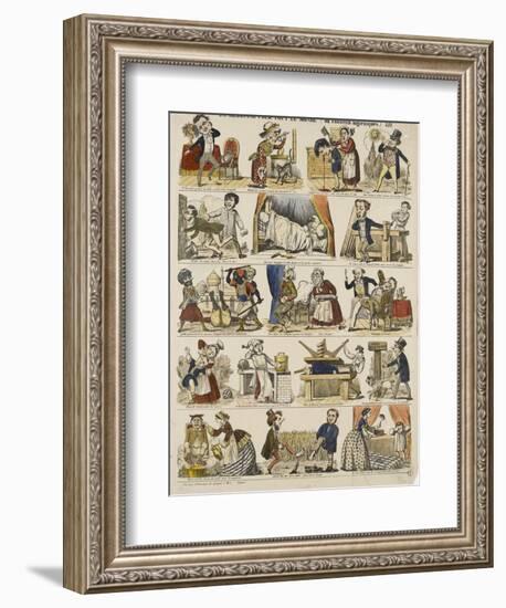 La médecine pour tout le monde ou conseils hygiéniques-null-Framed Giclee Print